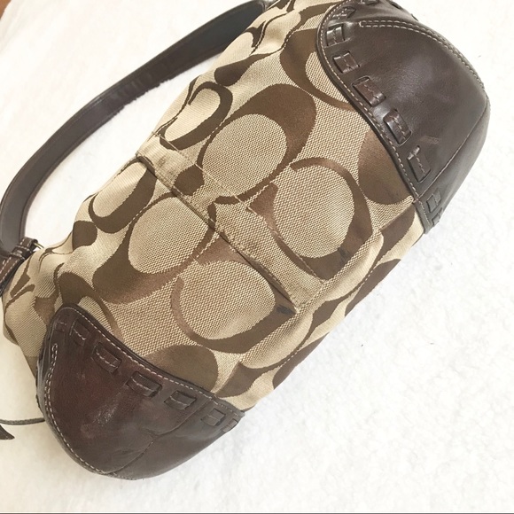 Coach Ergo Classic Signature Pleated Hobo Bag - Picture 5 of 16